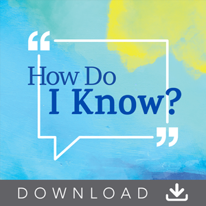 How Do I Know? Audio Digital Download